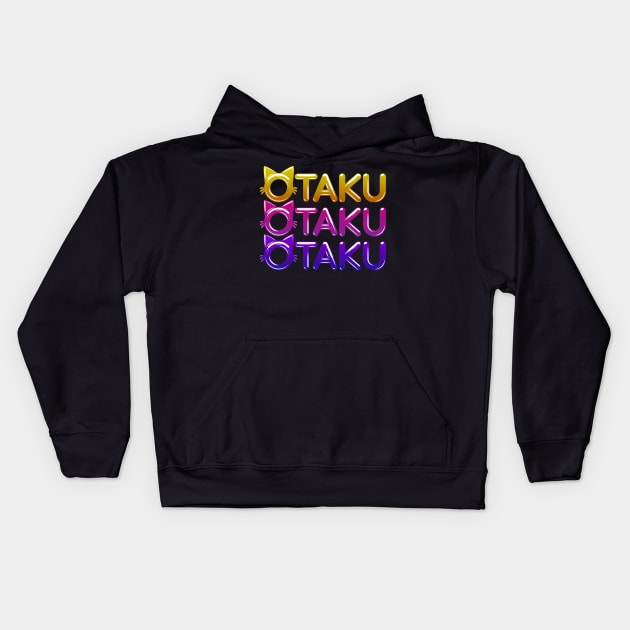 Otaku Pride Kids Hoodie by HaloSenpai